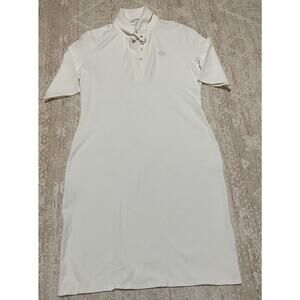 Lacoste White Tennis Polo Dress Size 42 US size Large